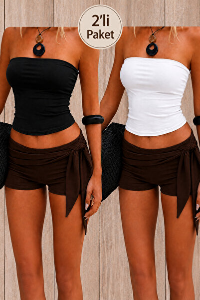 Nika Fashion Cropt top büstiyer