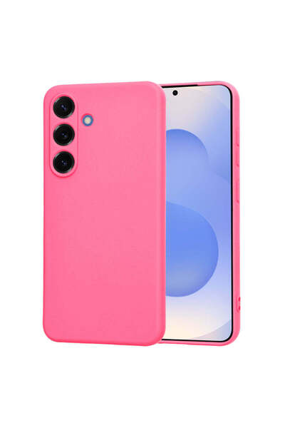 Techsuit Husă pentru Samsung Galaxy S25, SoftFlex, fuchsia - fuchsia