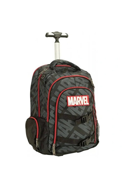 AVENGERS Black Geantă școlară Marvel pe roți, geantă 46 cm