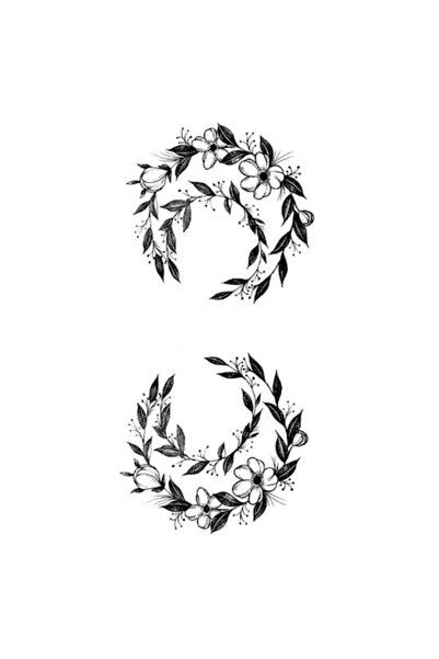 FlashTattoosRomania Tatuaj temporar, Flash Tattoos România, Lună Dublă (Mini)...