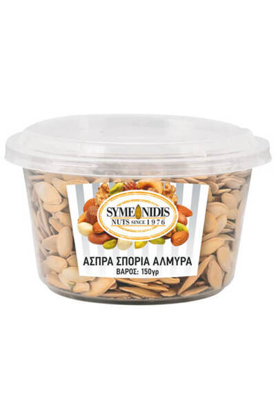 SYMEONIDIS ΣΥΜΕΩΝΙΔΗΣ ΣΠΟΡΙΑ ΑΣΠΡΑ ΑΛΜΥΡΑ 150gr.