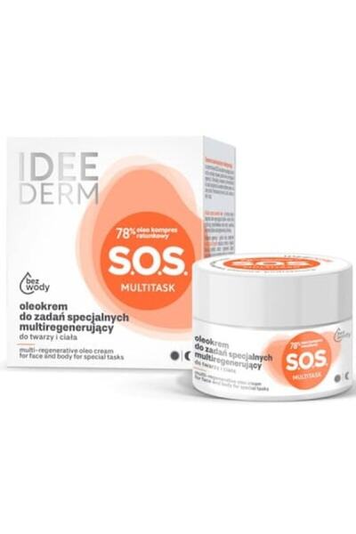 Farmona Cremă pentru față și corp Idee Derm S.O.S, 50 ml, fără apă, cu uleiur...