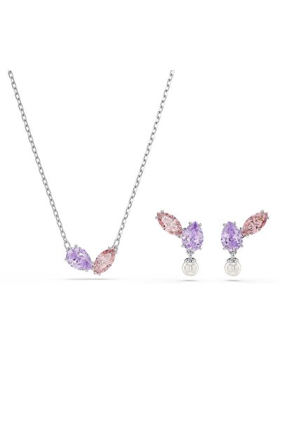 Swarovski 5746577 Kolye-Küpe Set 2026 Capsule:Set Set Mul/Rhs