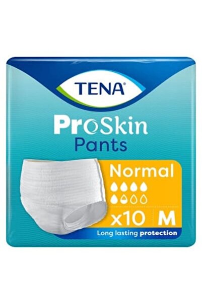 TENA ProSkin Scutece-chilot absorbante normale, unisex, M, 10 bucăți