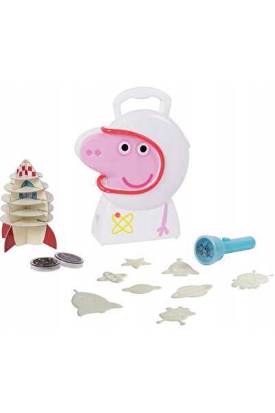 HTI Set de valiza Peppa Pig Peppa the Astronaut, HTI, Plastic, Multicolor
