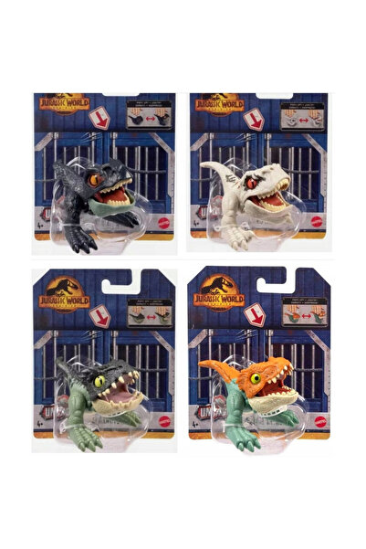 mattel Figurine Jurassic World Uncaged 4 bucăți Dominion Atrociraptor Giganto...