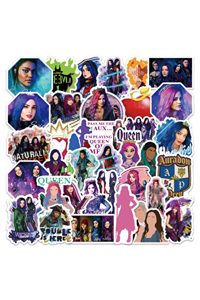 Choice 54PCS 54PCS Descendants Stickers Good To Be Bad Graffiti Stickers DIY ...