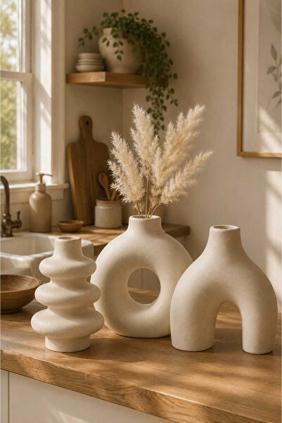 FDM DEKOR Decorative Nordic Style Bohemian Vase Gift Pinterest Pampas Vase Se...