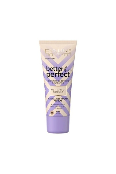 Eveline Fond de ten Better Than Perfect Moisturizing & Covering Foundation, 2...
