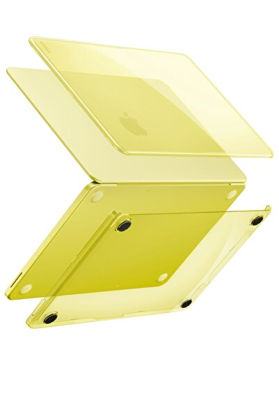 UNIQ Better By Design غطاء فيرو متوافق مع ماك بوك نيو 13 بوصة A3404، شفاف وعا...