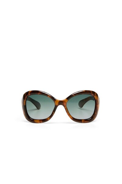 Okkia Club Procıda Green Lens Polarized Sunglasses Classic Havana