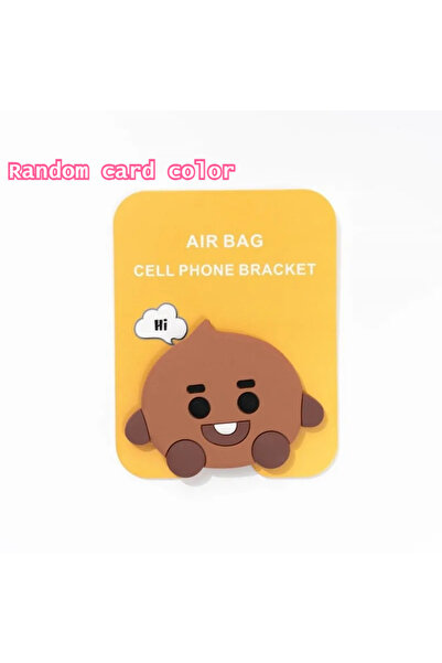 choice2 حامل هاتف أكريليك إبداعي قابل للطي بتصميم شخصيات BT21 كوايا آر جيه شو...