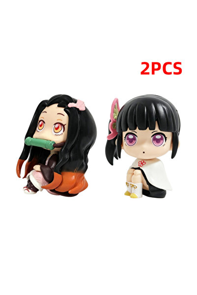 Choice4 Bandai 2pcs R Anime Figure Demon Slayer Nezuko Tanjirou Zenitsu Inosu...