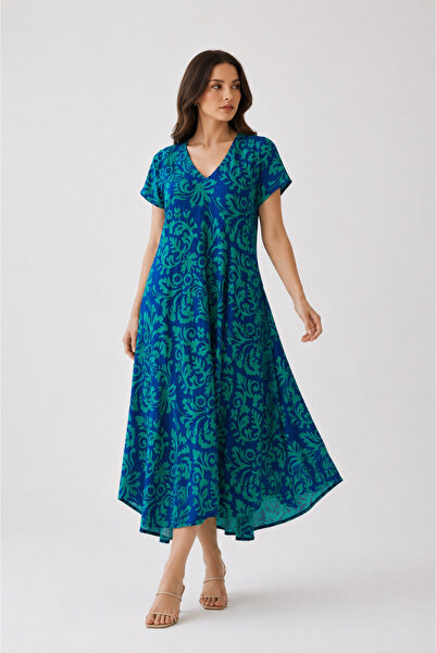 Sibel Günay Butik Haljina - Plava