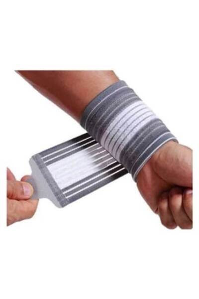 SyaMAG Suport elastic pentru încheietura mâinii, gri, reglabil