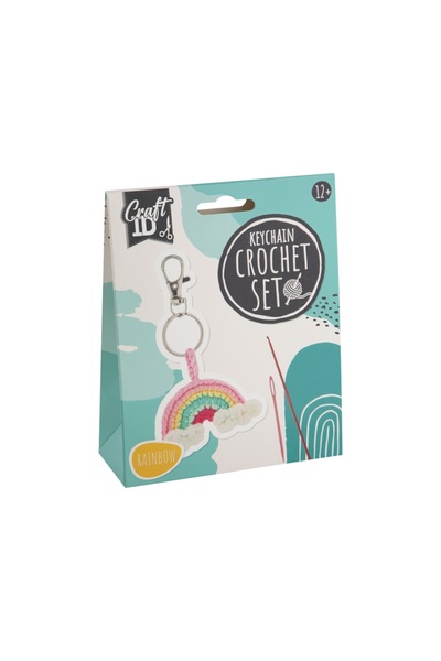 CraftID Set DIY Breloc Croșetat CR1719/GER Curcubeu