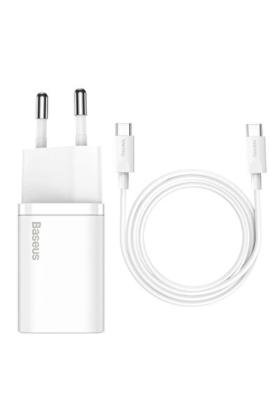 Baseus - Wall Charger Super Si (TZCCSUP-L02) - Type-C Cable Included, USB-C, ...