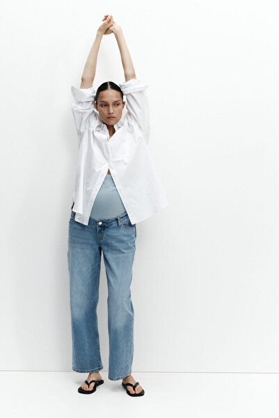 H&M MAMA Straight Ankle Jeans