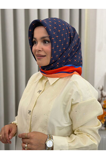 Benetton VİSCON SIENA EŞARP LACİVERT