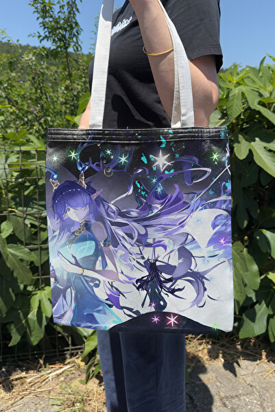 ZipZap Lauma Genshin Impact V5 Double-Sided Canvas Print Tote Bag Anime Bag