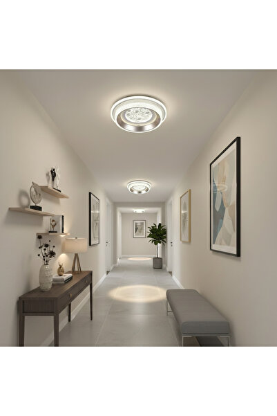 Alessandro DESIGN Lustra LED KALESO Petito, 37W, Diametru 24.5cm, Lumina Cald...