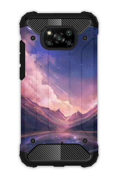 EGSTECH Poco X3 Nfc - X3 Pro Case Army Tank Full Protection Anti-Shock - Mars...