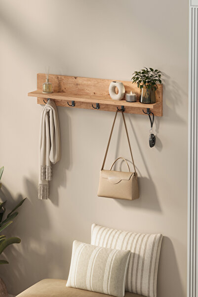 Bofigo Cuier de perete pentru haine 80 cm Pin Vega
