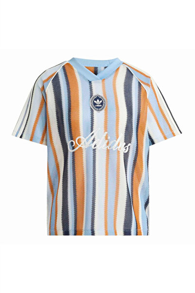 adidas Blue Women's T-Shirt Knit Jersey Ky3160