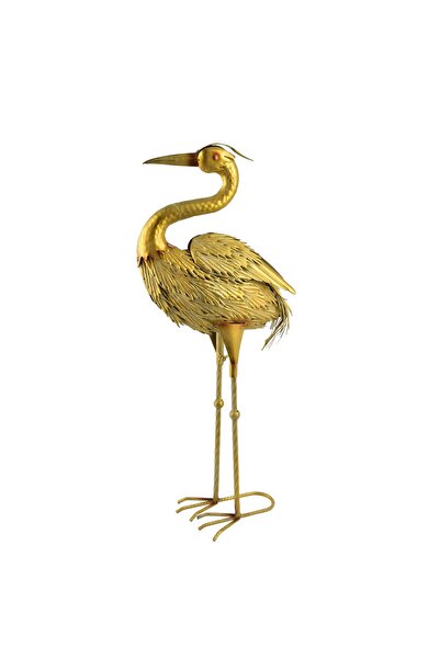 MONDEX Figurină decorativă metalică Cedric 45x20x65 verde 1 buc.