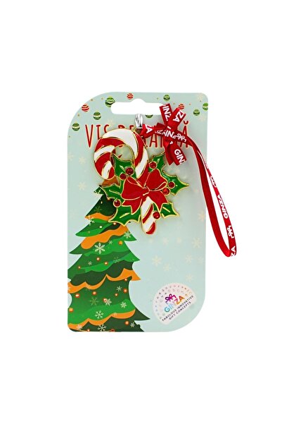 Ginza metal decoration, winter dream, pipe model with ribbon