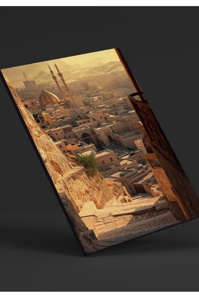 VECTORART Decorative Wall Frame | Premium Sticker & Lamination on 3mm Wooden Board | Size: 60 × 40 cm
