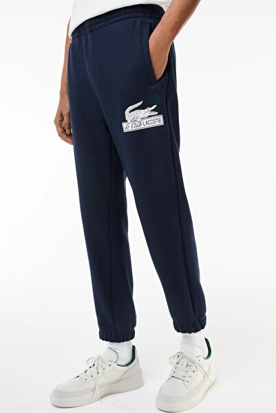 Lacoste Pantaloni de trening Neo Heritage din bumbac organic, croială relaxat...