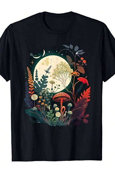 9JY Aesthetic Goblincore And Dark Cottagecore Mushroom T-Shirt1