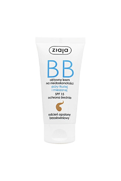 Ziaja BB Cream pentru ten gras și mixt SPF 15 50 ml Nuanță închisă