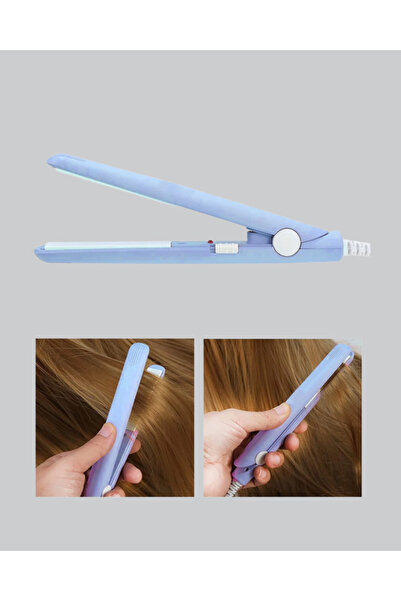 ZERO LAND Nhr-Hlss Mini Ceramic Hair Straightener – Compact Size, 180 ° C Fas...