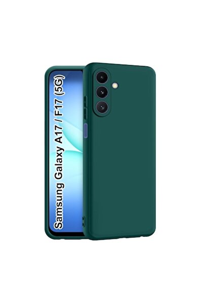 bzstore Husă pentru Samsung Galaxy A17, Silicon Verde Închis