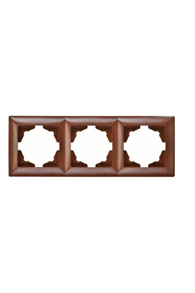 Generic Brand 1 Piece Günsan Visage Amazon Walnut 3-Piece Frame