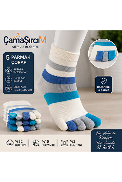 ÇamaŞırcıM Shocking Price! Cool Unisex Finger Socks 3 Pairs