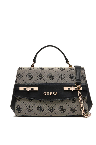 Guess MELINDA LOGO ΓΥΝΑΙΚΕΙΑ ΤΣΑΝΤΑ ΜΕ ΛΑΒΗ ΚΑΙ ΚΑΠΑΚΙ HWJP9902200 ΜΑ
