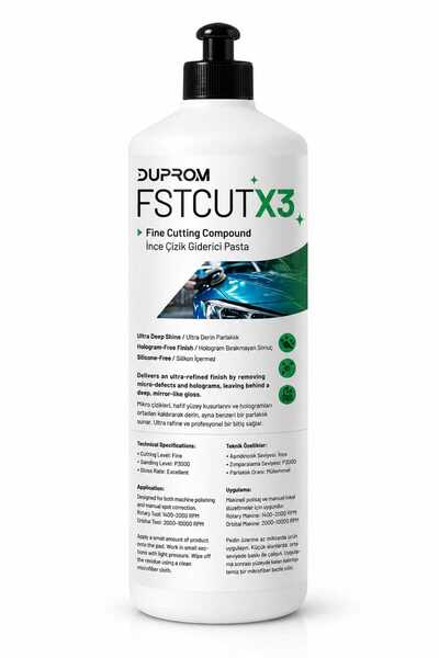 FstCutX3 İnce Çizik Giderici Pasta 1 kg
