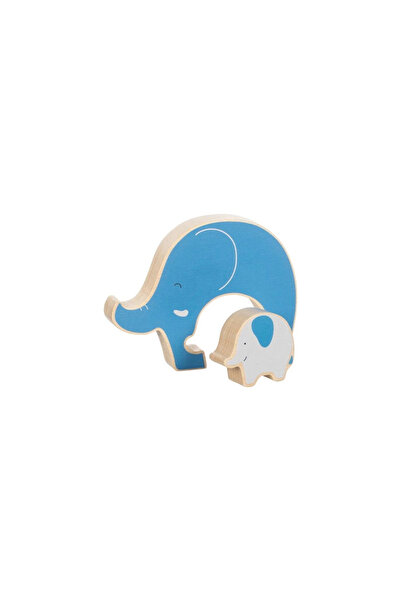 Goki Puzzle din lemn cu elefant în picioare