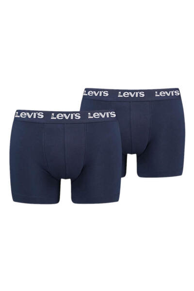 Levi's Ανδρικά Μποξεράκια με Επαναλαμβανόμενο Λογότυπο, από Ελαστικό Βαμβάκι,...