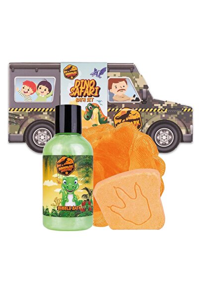 ACCENTRA Σετ μπάνιου σε SUV κουτί με αφρόλουτρο 150ml, bath fizzer & σφουγγάρ...