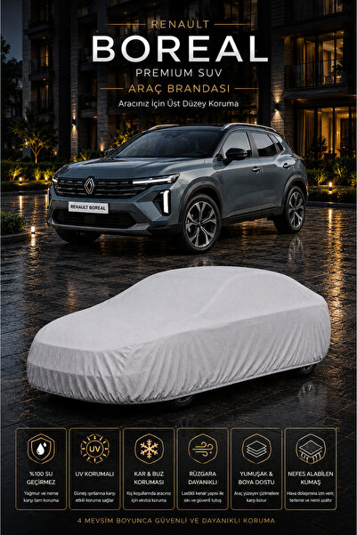 PJ & Me Renault Boreal Car Cover 2026+ Compatible Premium Auto Cover Waterpro...