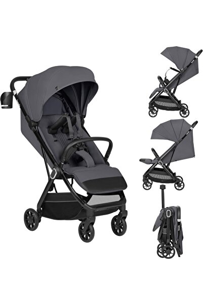 Lionelo Bess Pushchair (6-48 months) up to 22 kg, Compact Folding with One Ha...