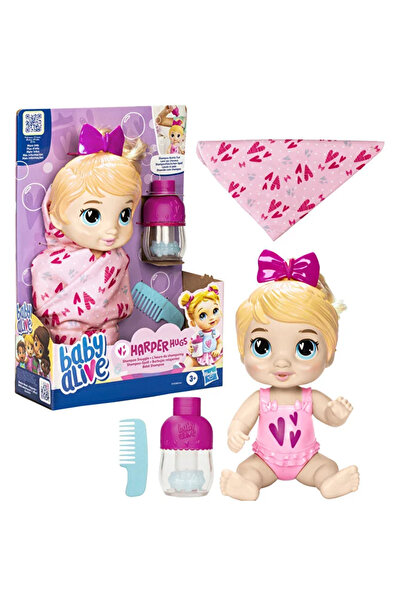 Baby Alive Bebeğimle Şampuan Eğlencesi Sarışın