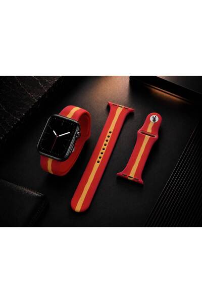 Miyole Apple Watch Uyumlu Kordon Premium Spor Silikon 4 5 6 7 8 9 10 Se 42 44...
