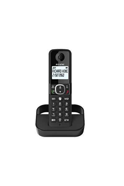 Alcatel Ασύρματο τηλέφωνο με δυνατότητα αποκλεισμού κλήσεων F860 EU μαύρο