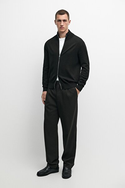 Massimo Dutti %100 Pamuklu Triko Hırka
