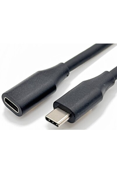 Lunatic 8001 3 Metre USB3.2 Type C 3.1 4K 10Gbps 60W PVC Kablo Erkekten Dişiy...